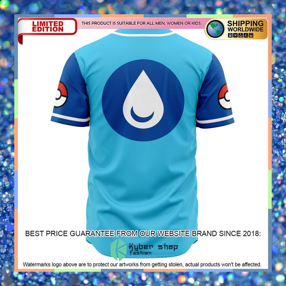 Hydro Pumps Pokemon Baseball Jersey 6 Hydro Pumps Pokemon Baseball Jersey word1