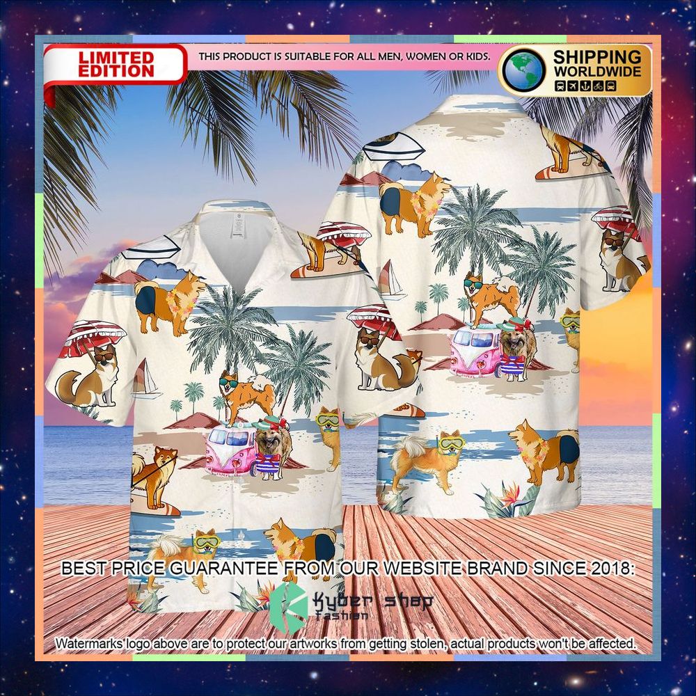 Icelandic Sheepdog Summer Beach Hawaiian Shirt 4 Icelandic Sheepdog Summer Beach Hawaiian Shirt word3
