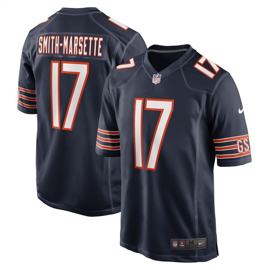 Ihmir Smith-Marsette Chicago Bears Navy Football Jersey 4 Ihmir Smith-Marsette Chicago Bears Navy Football Jersey word1