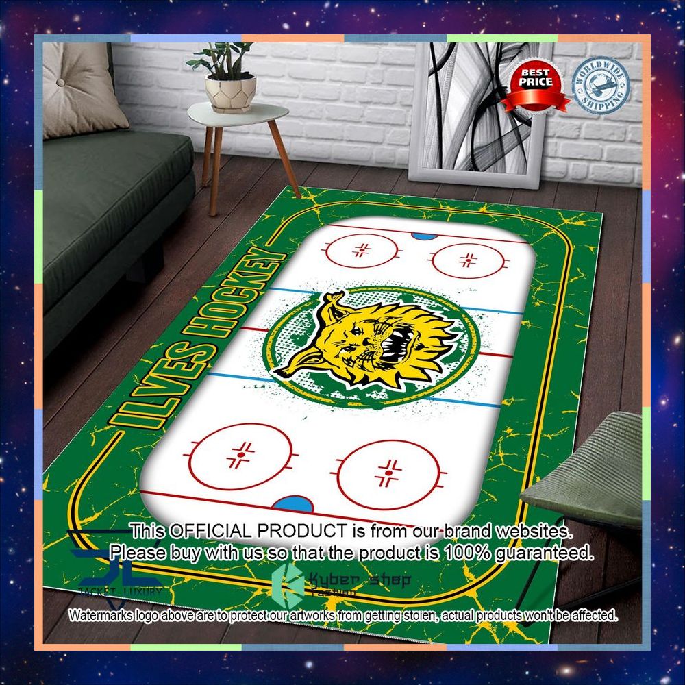 Ilves Hockey Carpet Rug 5 Ilves Hockey Carpet Rug word2