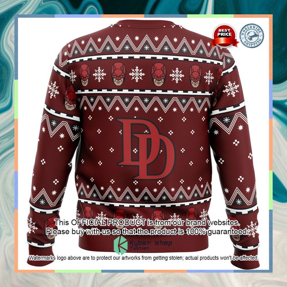 I'm not Daredevil Marvel Ugly Christmas Sweater 10 I'm not Daredevil Marvel Ugly Christmas Sweater word2