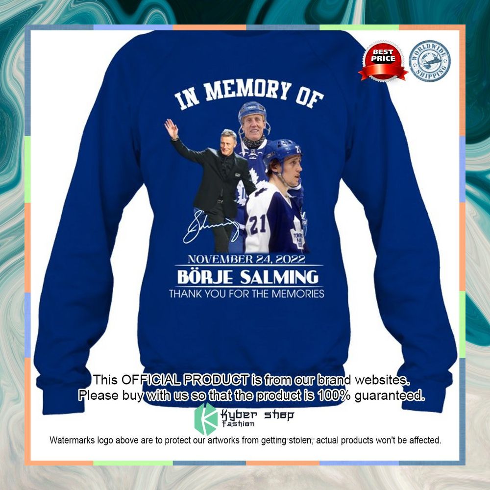 In memory of November 24 2022 Borje salming 2D Shirt, Hoodie 9 In memory of November 24 2022 Borje salming 2D Shirt, Hoodie word3