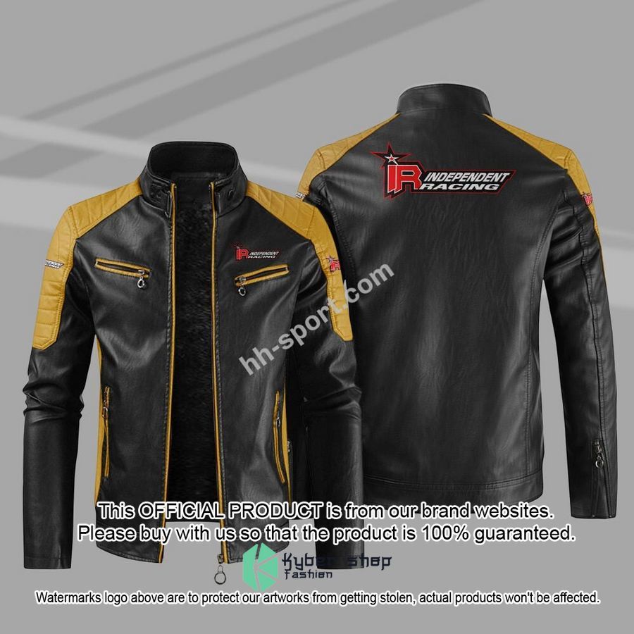 Independent Racing Motor Leather Jacket 4 Independent Racing Motor Leather Jacket word3