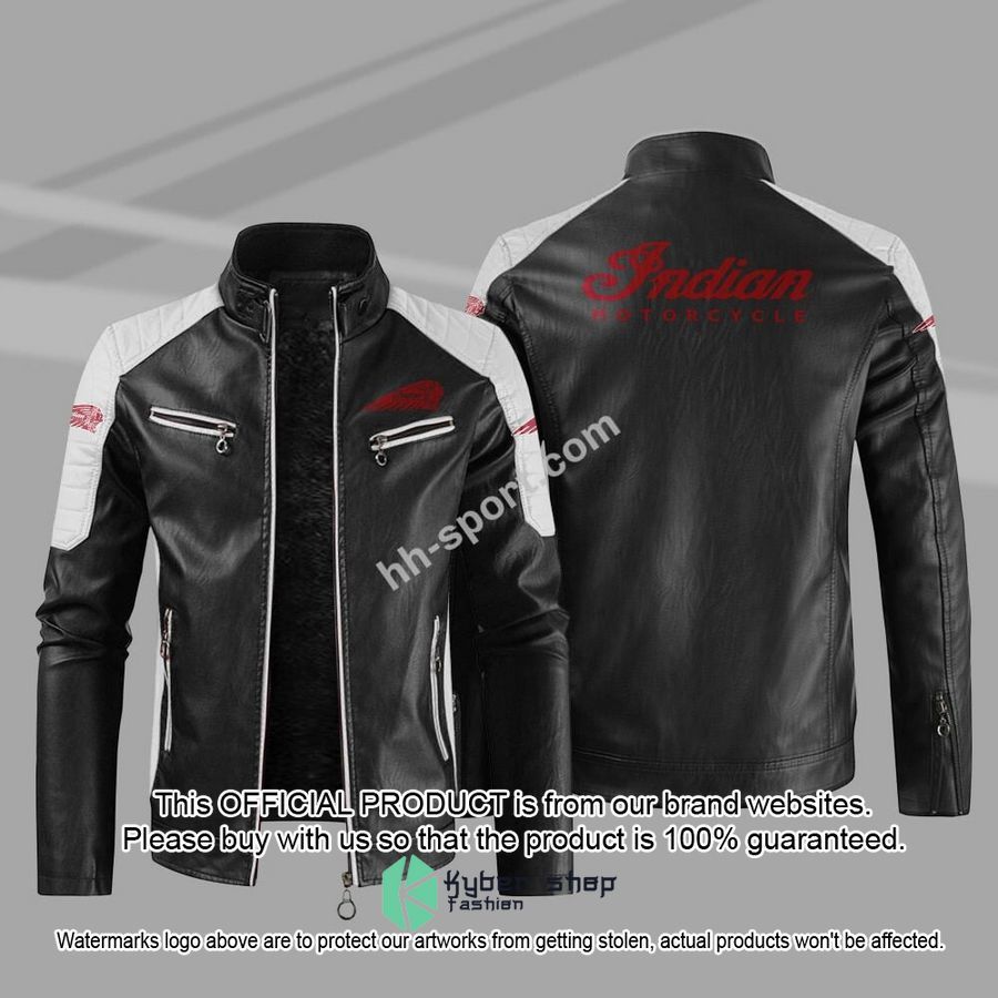 Indian Motorcycles Motor Leather Jacket word2