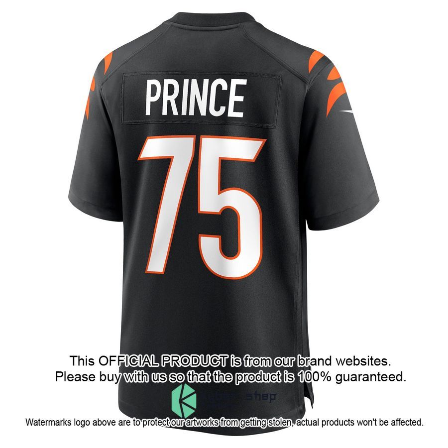 Isaiah Prince Cincinnati Bengals Black Football Jersey 3 Isaiah Prince Cincinnati Bengals Black Football Jersey word2