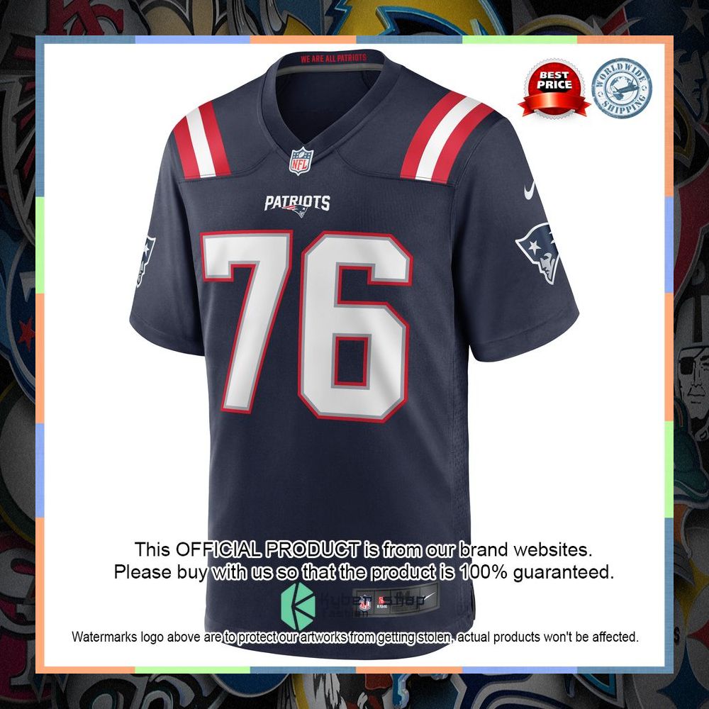 Isaiah Wynn New England Patriots Navy Football Jersey 6 Isaiah Wynn New England Patriots Navy Football Jersey word2