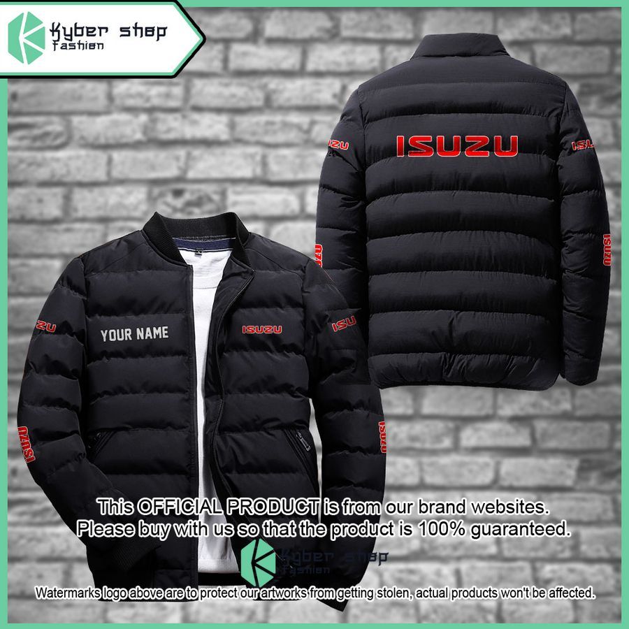 Isuzu Custom Puffer Down Jacket word3