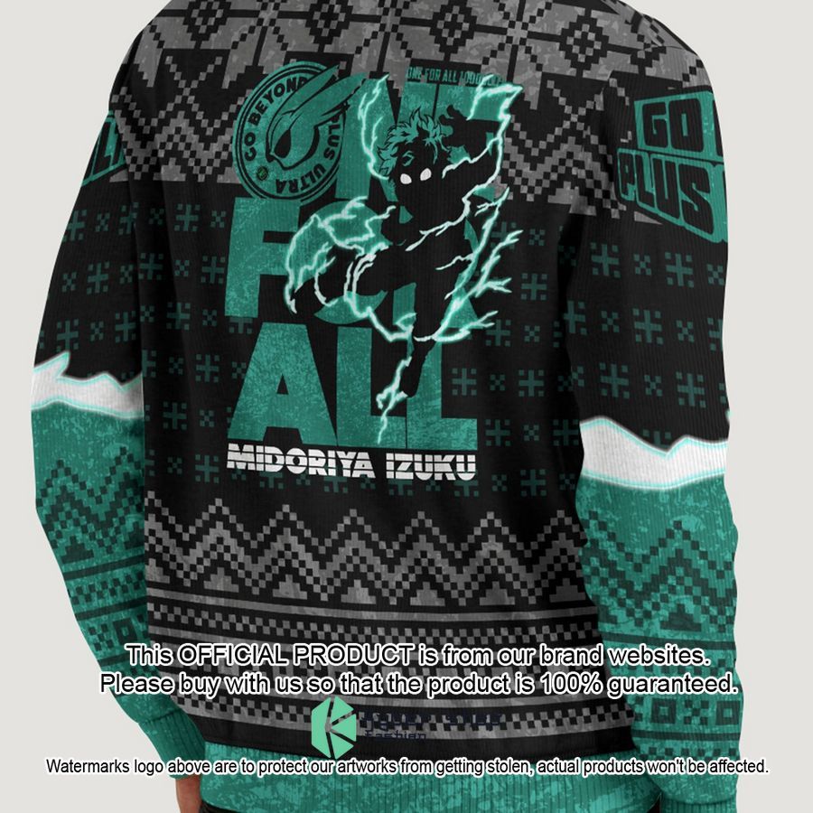 Izuku Midoriya My Hero Academia Christmas Sweater 4 Izuku Midoriya My Hero Academia Christmas Sweater word3