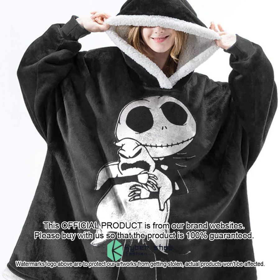 Jack Skellington Blanket Hoodie