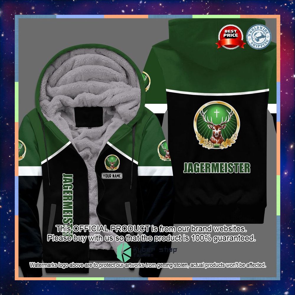 Jagermeister Custom Fleece Hoodie 3 Jagermeister Custom Fleece Hoodie word2