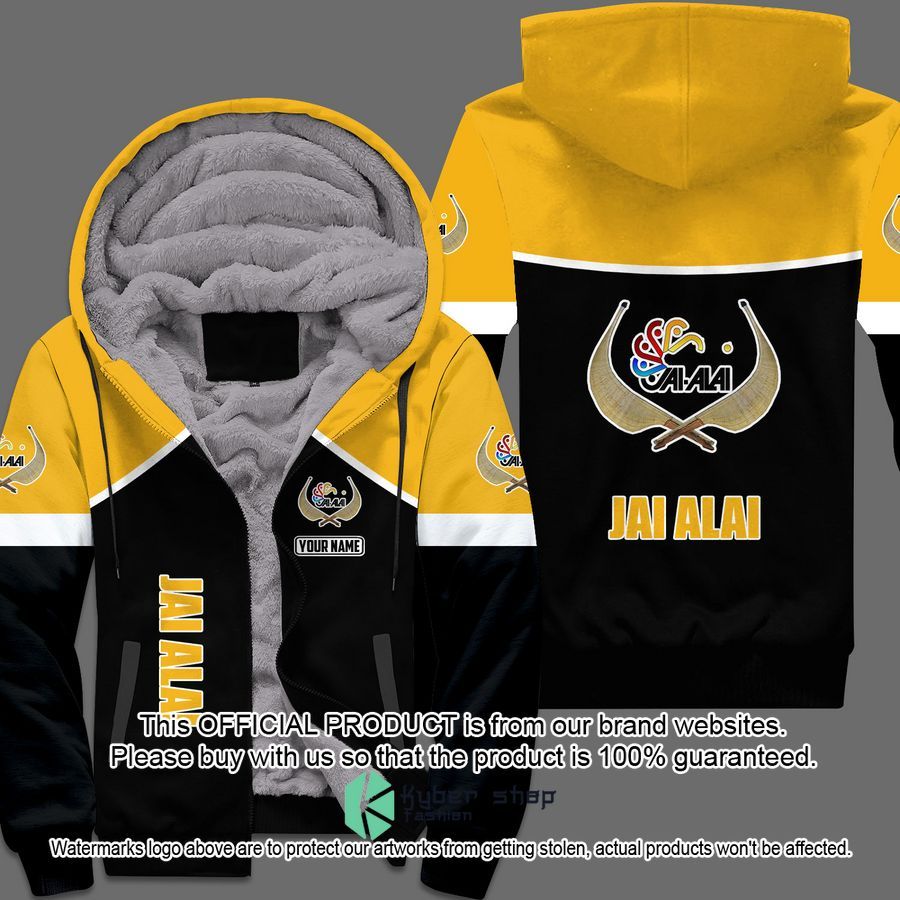 Jai Alai Custom Fleece Hoodie