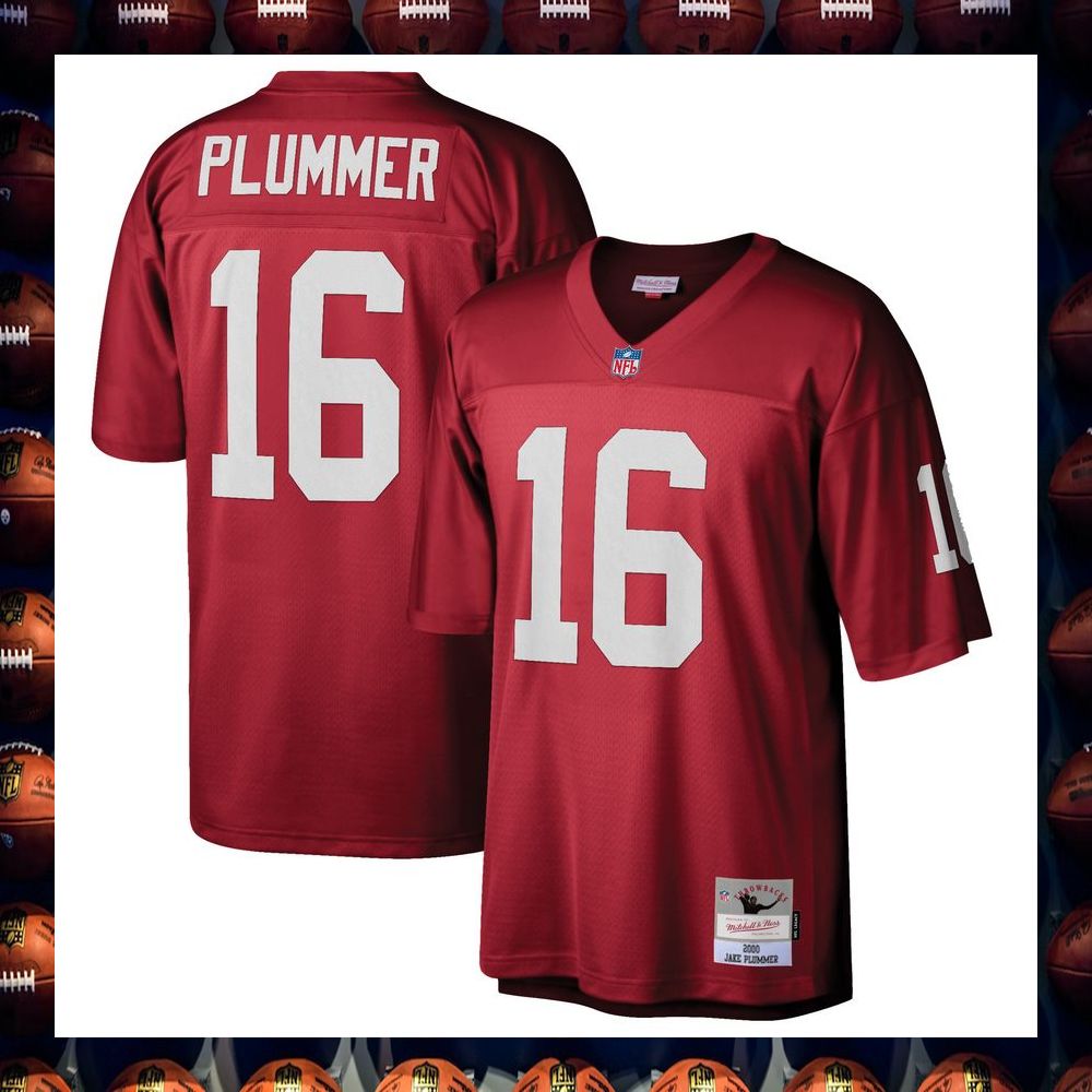 Jake Plummer Arizona Cardinals Mitchell & Ness Retired Legacy Replica Cardinal Football Jersey 4 Jake Plummer Arizona Cardinals Mitchell & Ness Retired Legacy Replica Cardinal Football Jersey word1