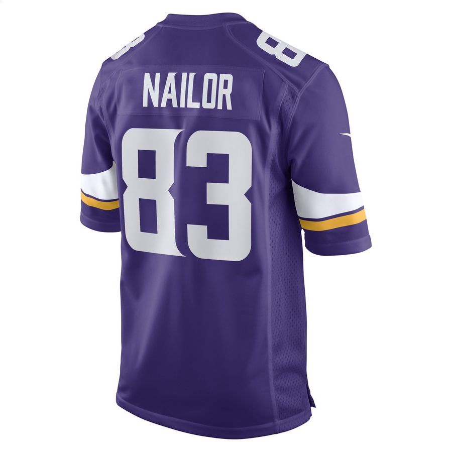 Jalen Nailor Minnesota Vikings Purple Football Jersey 3 Jalen Nailor Minnesota Vikings Purple Football Jersey word3