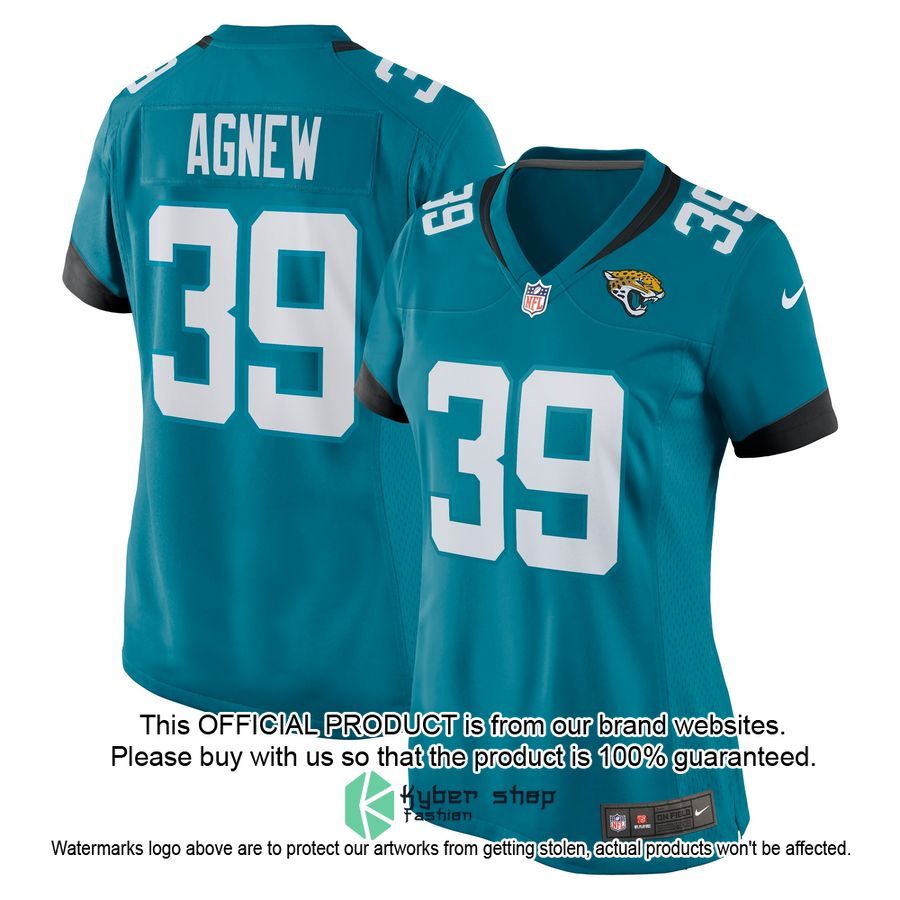 Jamal Agnew Jacksonville Jaguars Women's Teal Football Jersey 4 Jamal Agnew Jacksonville Jaguars Women's Teal Football Jersey word2