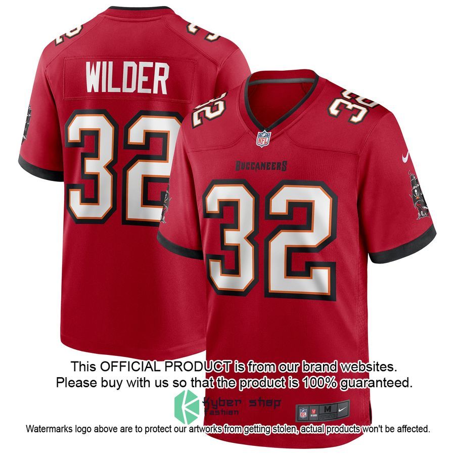 James Wilder Tampa Bay Buccaneers Red Football Jersey