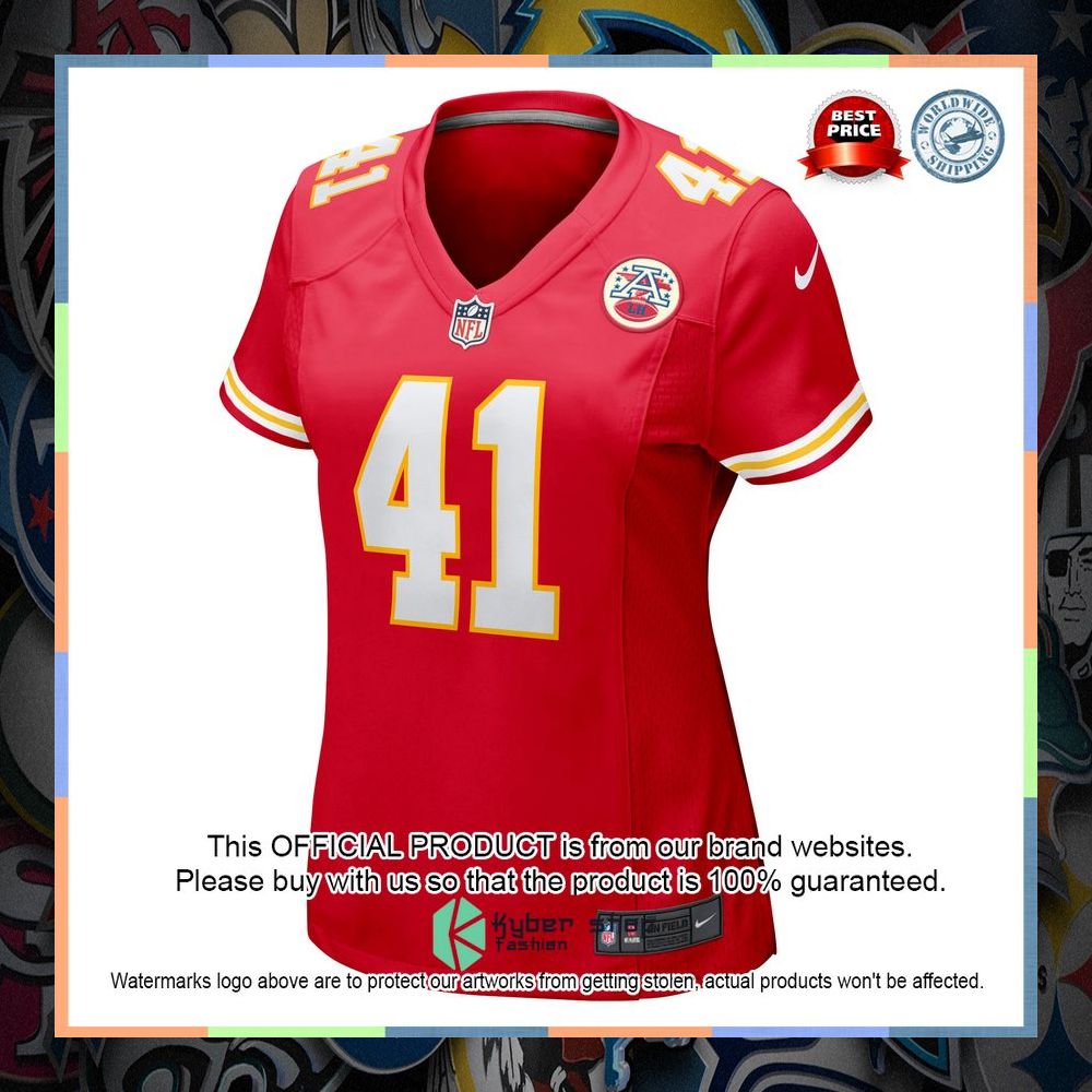 James Winchester Kansas City Chiefs Red Football Jersey 6 James Winchester Kansas City Chiefs Red Football Jersey word1