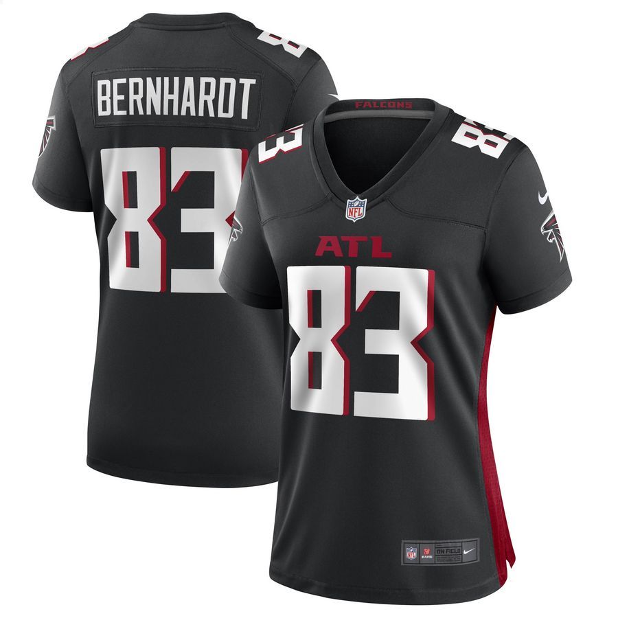 Jared Bernhardt Atlanta Falcons Black Football Jersey