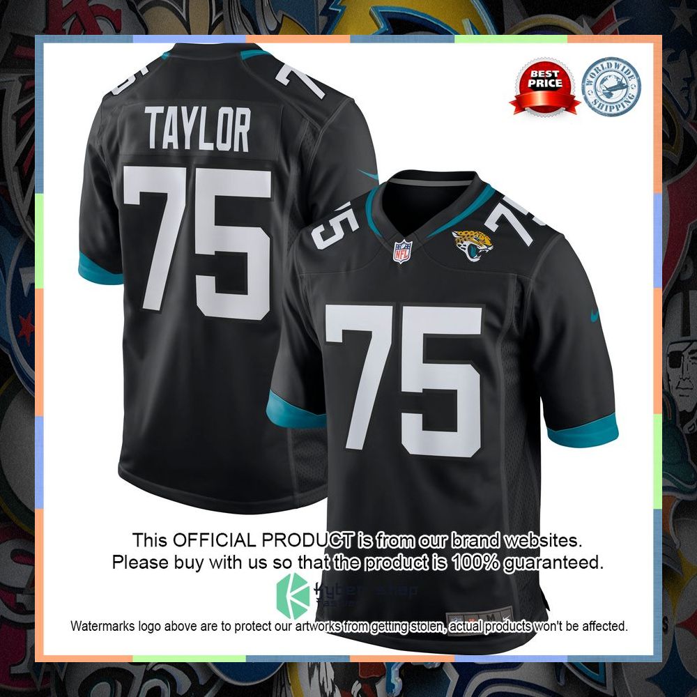 Jawaan Taylor Jacksonville Jaguars Teal Football Jersey 10 Jawaan Taylor Jacksonville Jaguars Teal Football Jersey word1