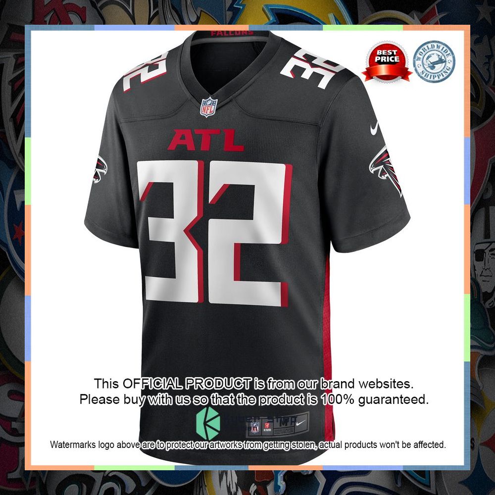 Jaylinn Hawkins Atlanta Falcons Black Football Jersey 6 Jaylinn Hawkins Atlanta Falcons Black Football Jersey word2