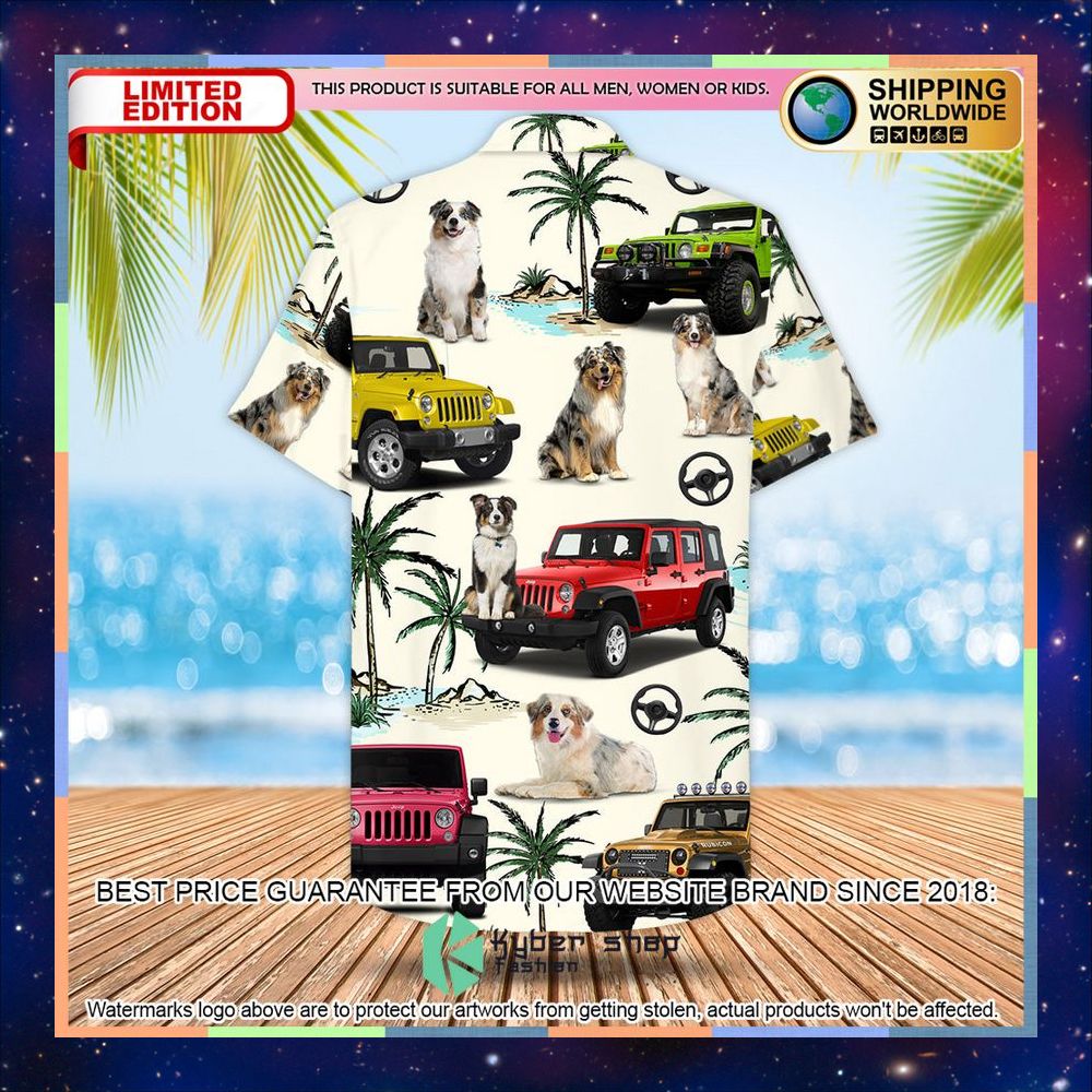 Jeep Australian Shepherd Hawaiian Shirt 5 Jeep Australian Shepherd Hawaiian Shirt word2