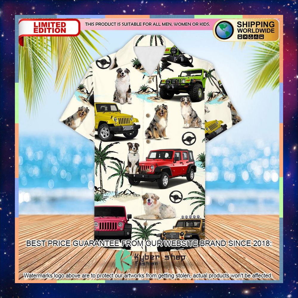 Jeep Australian Shepherd Hawaiian Shirt 6 Jeep Australian Shepherd Hawaiian Shirt word2