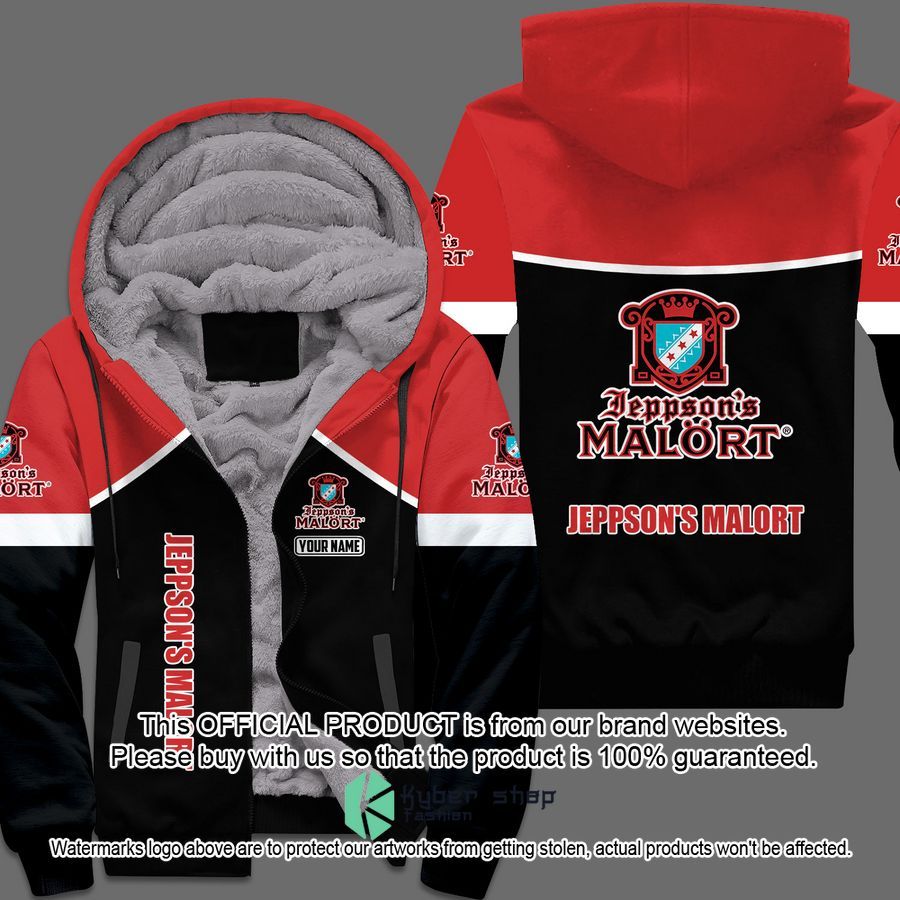 Jeppsons Malort Custom Fleece Hoodie