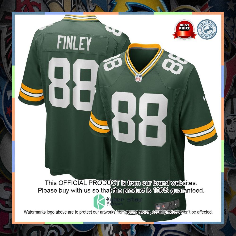 Jermichael Finley Green Bay Packers Green Football Jersey 8 Jermichael Finley Green Bay Packers Green Football Jersey word3