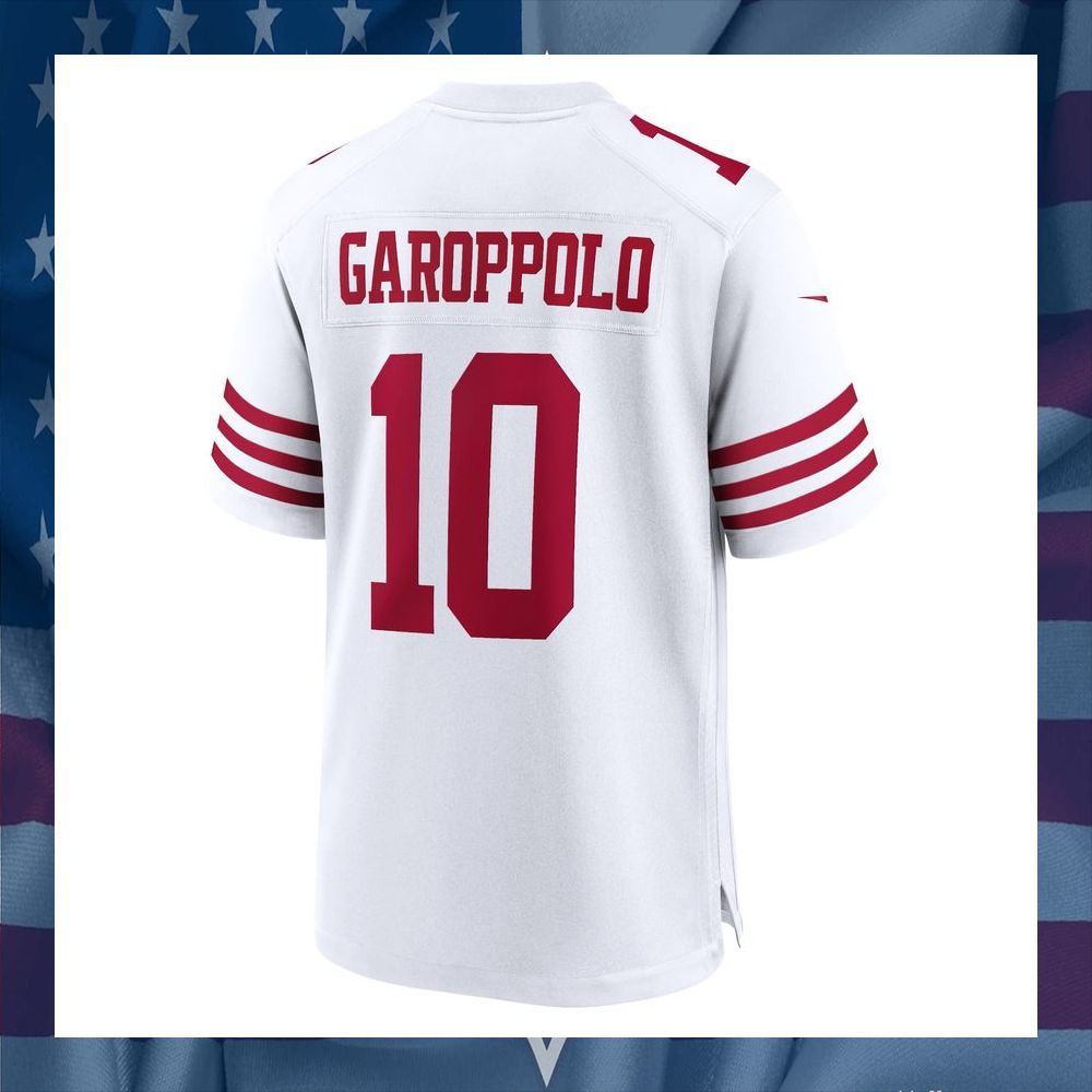 Jimmy Garoppolo San Francisco 49ers White Football Jersey 7 Jimmy Garoppolo San Francisco 49ers White Football Jersey word1