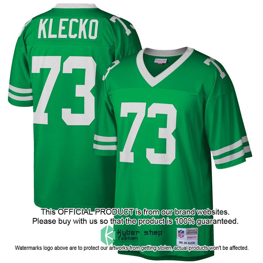 Joe Klecko New York Jets Mitchell & Ness Legacy Replica Green Football Jersey