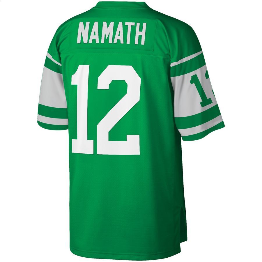 Joe Namath New York Jets Mitchell & Ness Retired Legacy Replica Green Football Jersey 3 Joe Namath New York Jets Mitchell & Ness Retired Legacy Replica Green Football Jersey word2