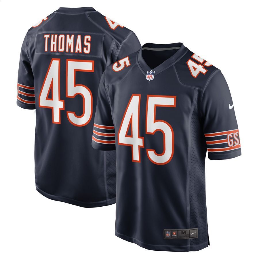 Joe Thomas Chicago Bears Navy Football Jersey
