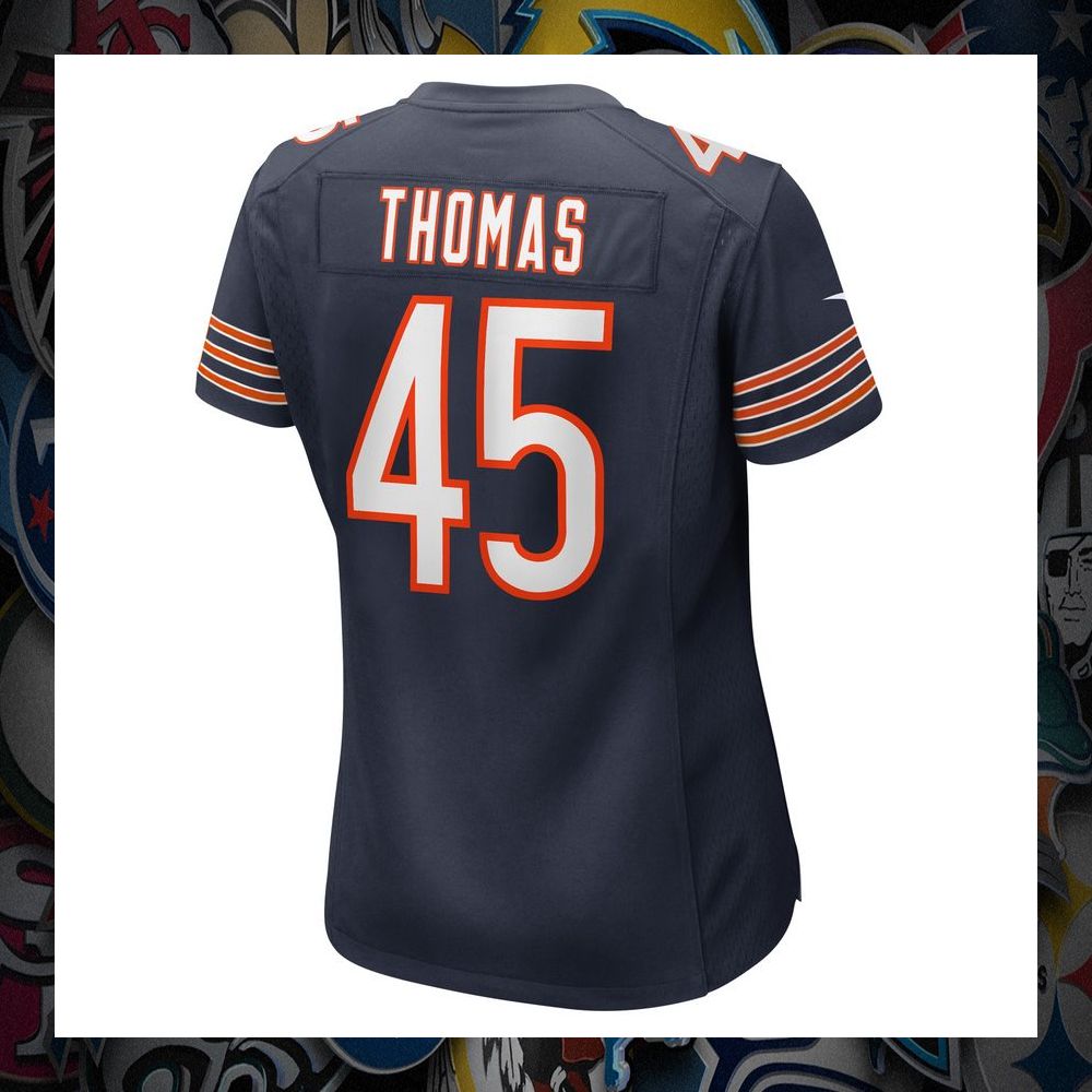 Joe Thomas Chicago Bears Navy Football Jersey 7 Joe Thomas Chicago Bears Navy Football Jersey word2