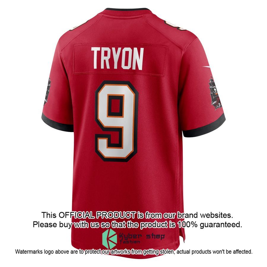 Joe Tryon Tampa Bay Buccaneers 2021 NFL Draft First Round Pick No. 32 Red Football Jersey 3 Joe Tryon Tampa Bay Buccaneers 2021 NFL Draft First Round Pick No. 32 Red Football Jersey word3