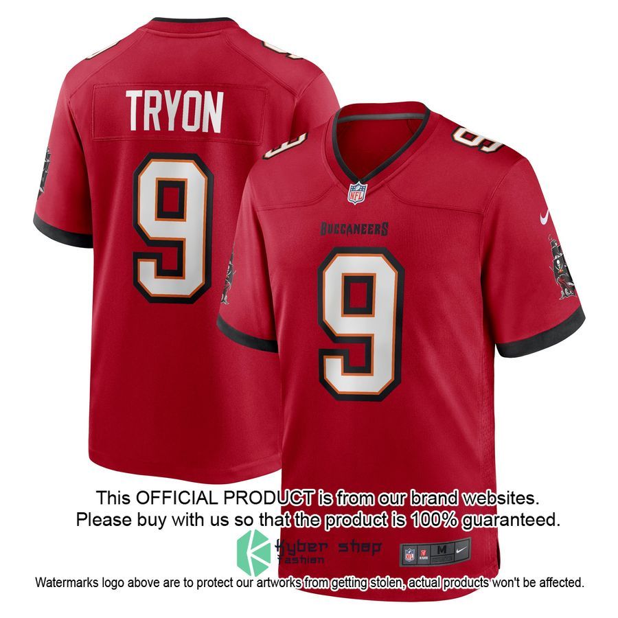 Joe Tryon Tampa Bay Buccaneers 2021 NFL Draft First Round Pick No. 32 Red Football Jersey 4 Joe Tryon Tampa Bay Buccaneers 2021 NFL Draft First Round Pick No. 32 Red Football Jersey word3