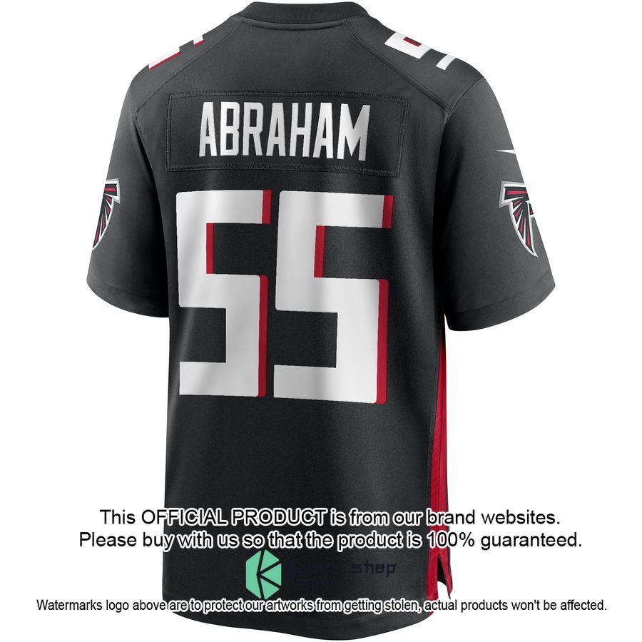 John Abraham Atlanta Falcons Football Retired Black Football Jersey 3 John Abraham Atlanta Falcons Football Retired Black Football Jersey word2