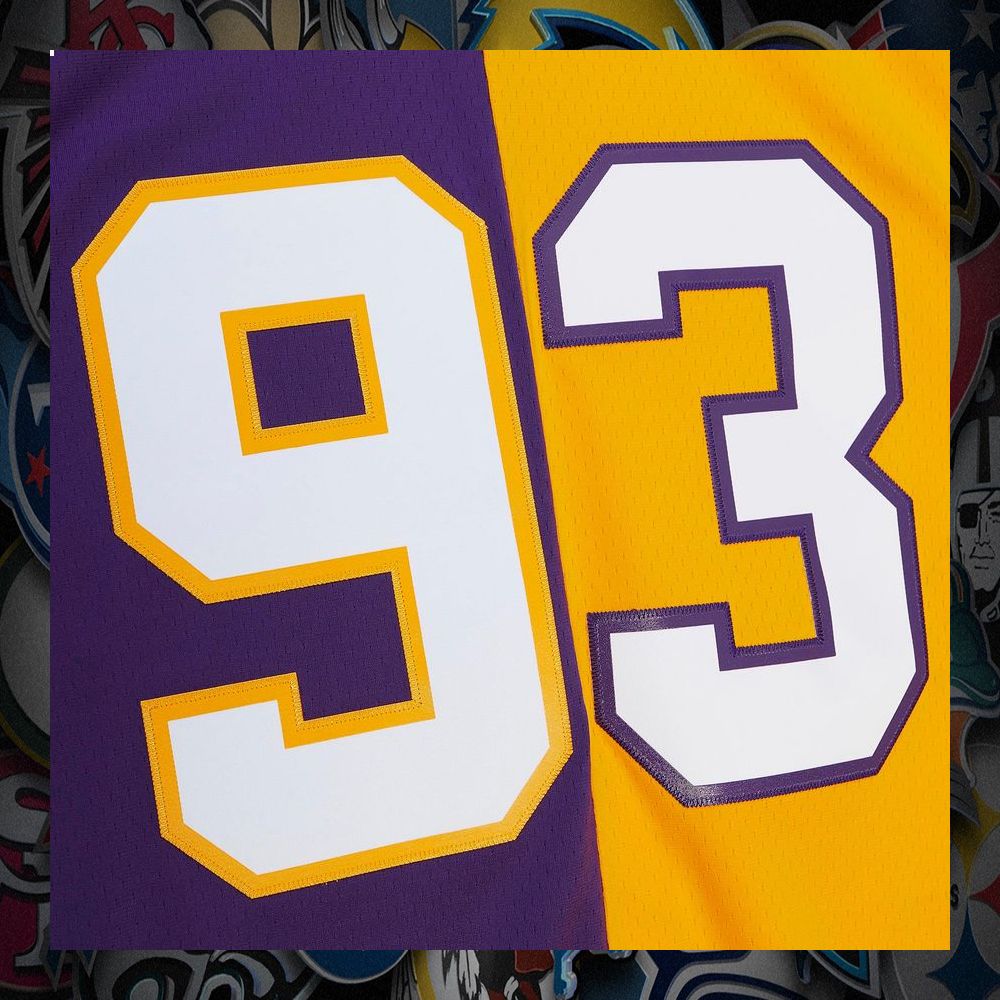 John Randle Minnesota Vikings Mitchell & Ness 1998 Split Legacy Replica Purple Gold Football Jersey 8 John Randle Minnesota Vikings Mitchell & Ness 1998 Split Legacy Replica Purple Gold Football Jersey word2
