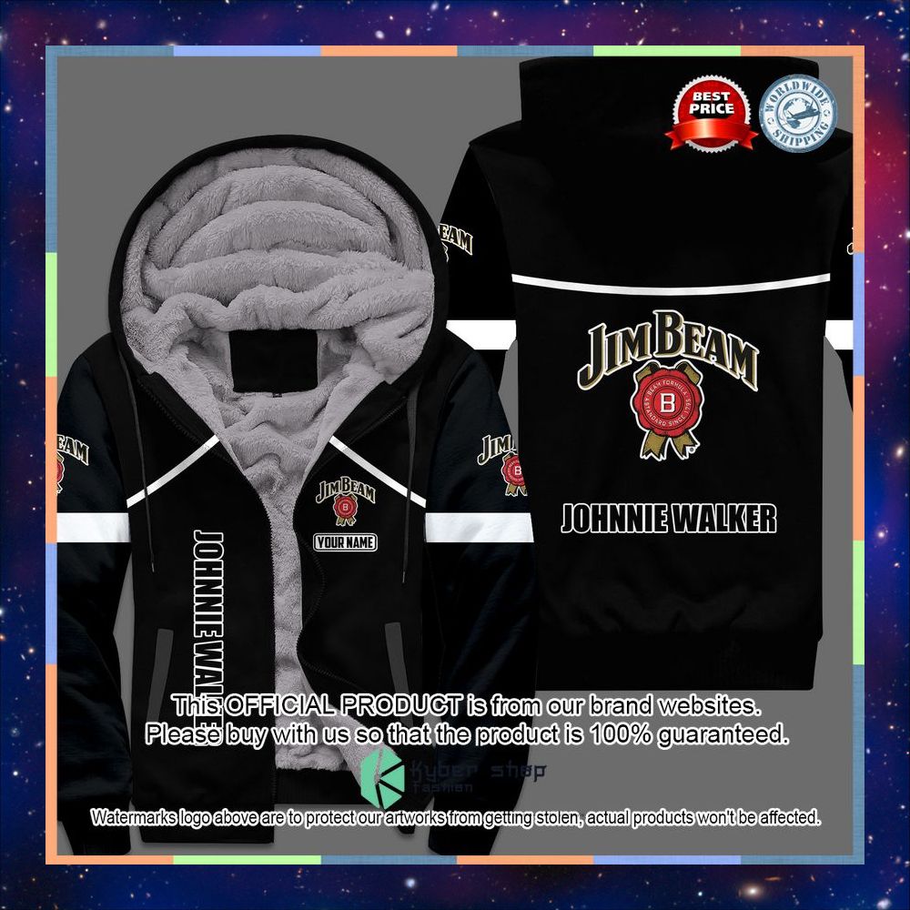 Johnnie Walker Custom Fleece Hoodie 3 Johnnie Walker Custom Fleece Hoodie word1