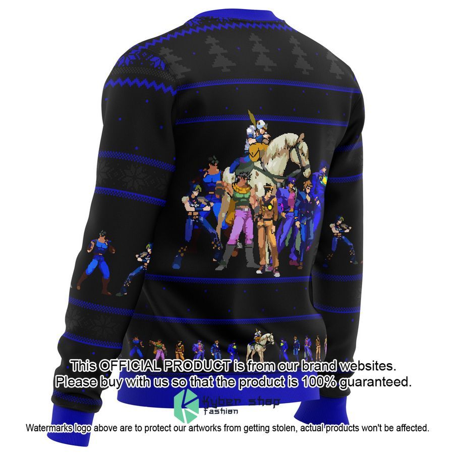 Jojo's Bizzare Adventure Generations Ugly Christmas Sweater 4 Jojo's Bizzare Adventure Generations Ugly Christmas Sweater word1