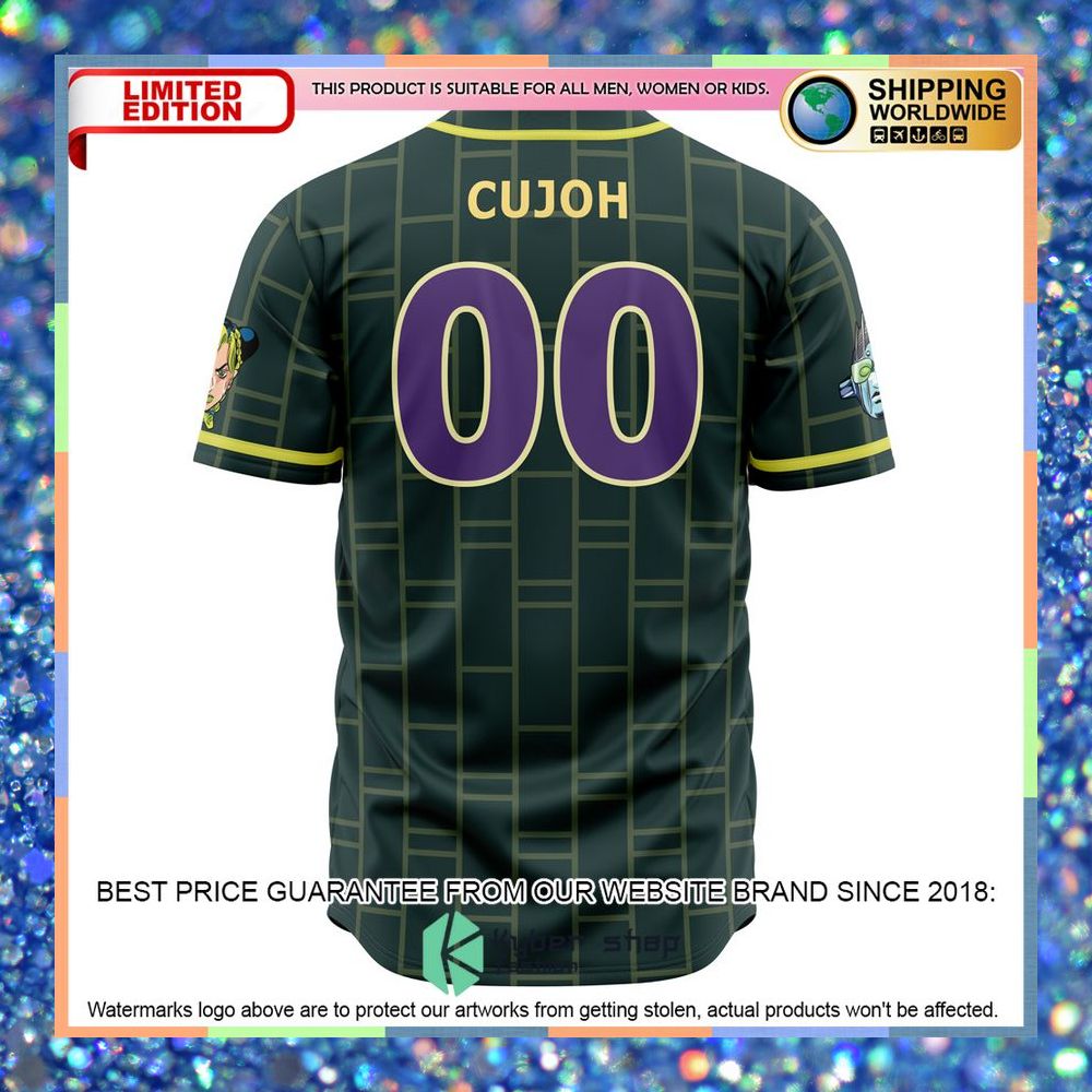 Jolyne Cujoh Stone Ocean Jojos Bizarre Adventure Baseball Jersey 6 Jolyne Cujoh Stone Ocean Jojos Bizarre Adventure Baseball Jersey word3