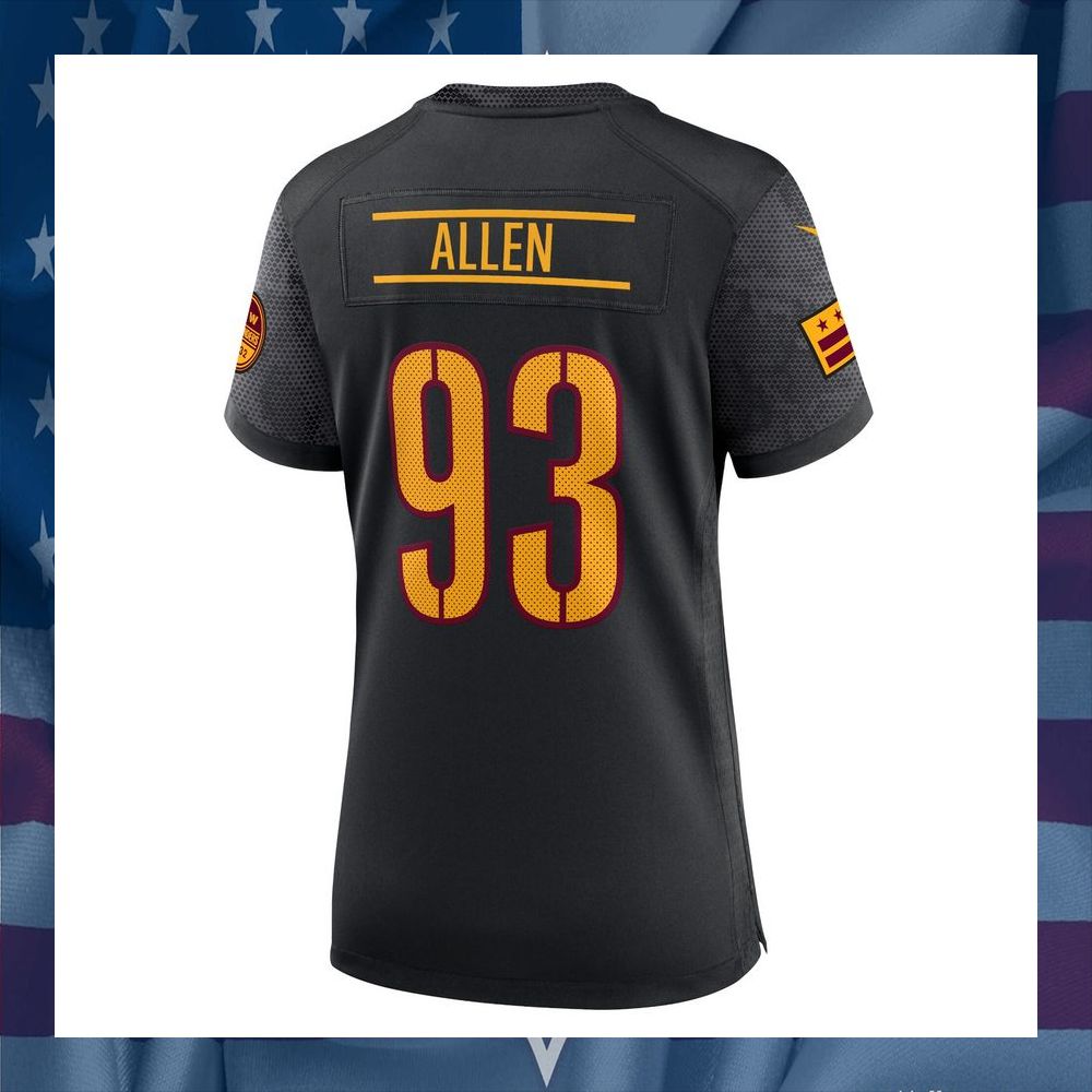 Jonathan Allen Washington Commanders Women's Alternate Black Football Jersey 7 Jonathan Allen Washington Commanders Women's Alternate Black Football Jersey word3