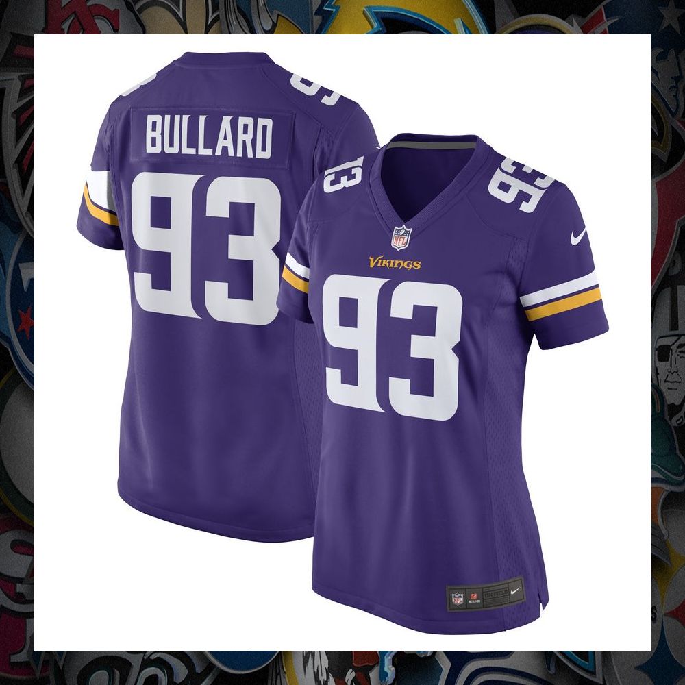 Jonathan Bullard Minnesota Vikings Purple Football Jersey 33 Jonathan Bullard Minnesota Vikings Purple Football Jersey word1