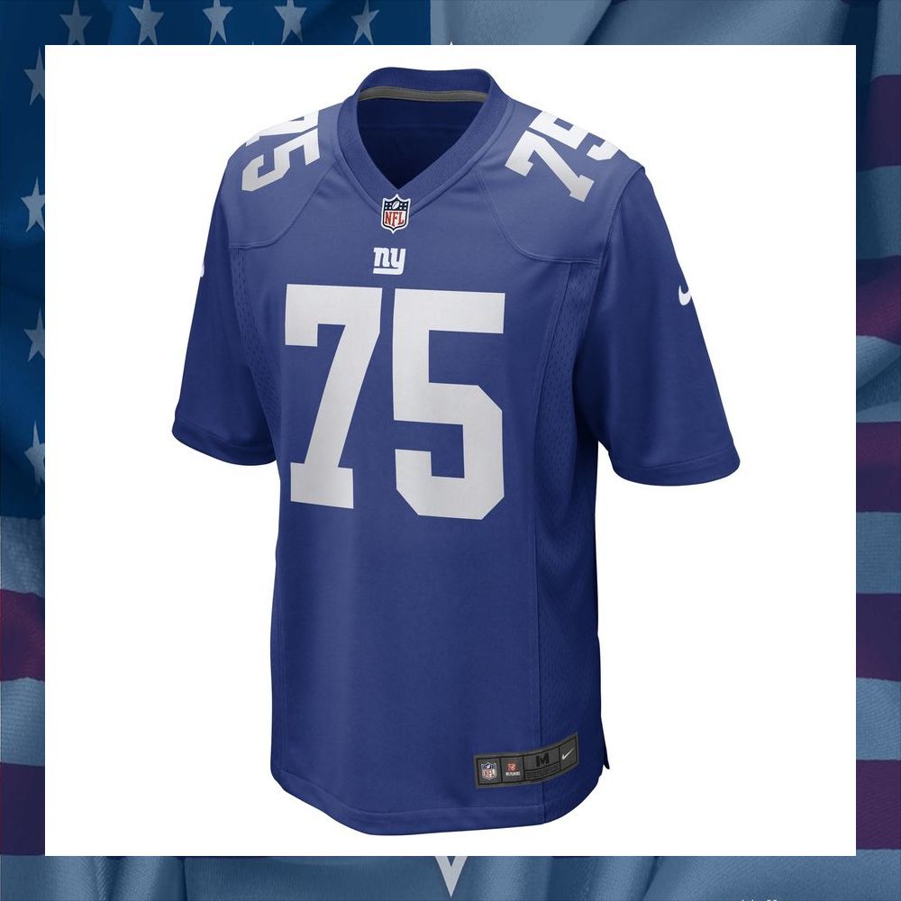 Joshua Ezeudu New York Giants Royal Football Jersey 6 Joshua Ezeudu New York Giants Royal Football Jersey word1