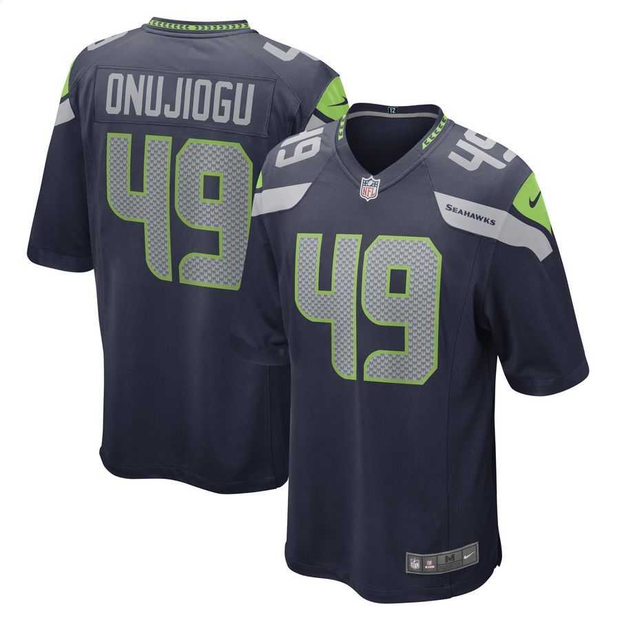 Joshua Onujiogu Seattle Seahawks College Navy Football Jersey 4 Joshua Onujiogu Seattle Seahawks College Navy Football Jersey word2
