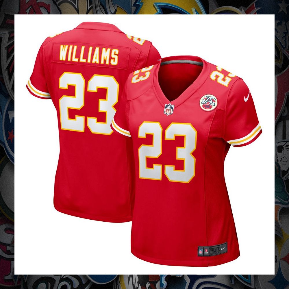 Joshua Williams Kansas City Chiefs Red Football Jersey 5 Joshua Williams Kansas City Chiefs Red Football Jersey word3