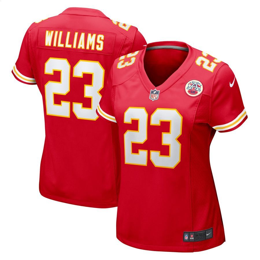 Joshua Williams Kansas City Chiefs Red Football Jersey