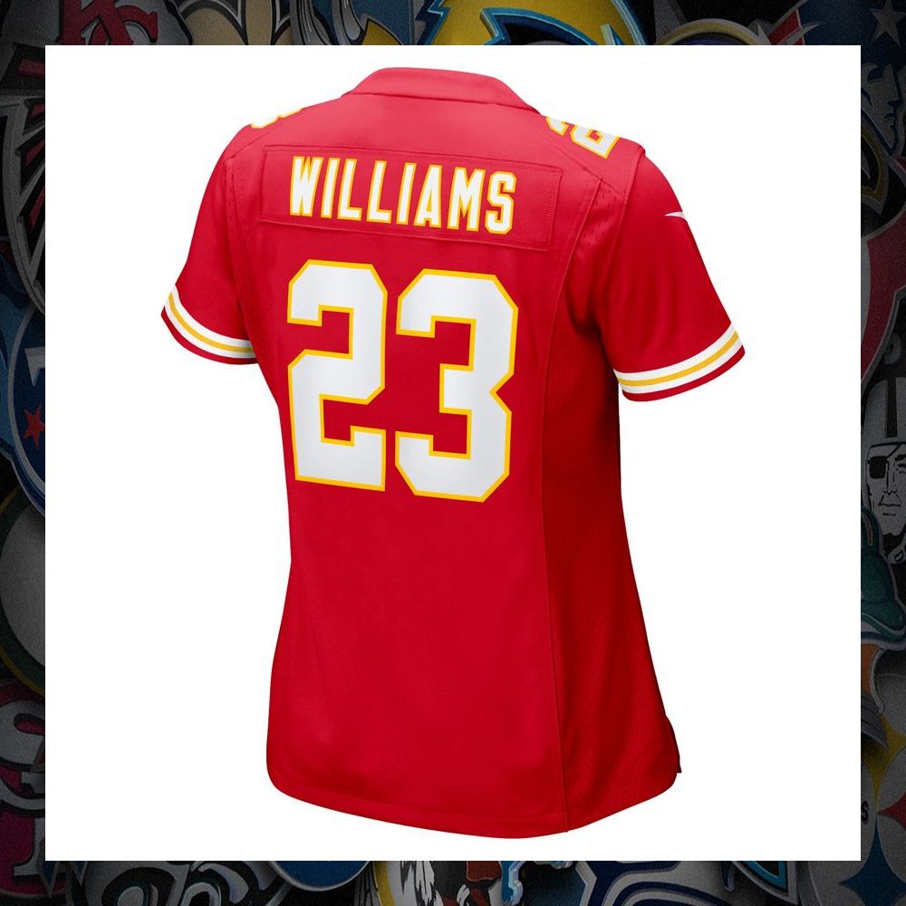 Joshua Williams Kansas City Chiefs Red Football Jersey 7 Joshua Williams Kansas City Chiefs Red Football Jersey word3