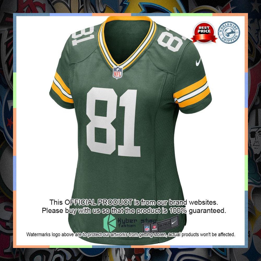 Josiah Deguara Green Bay Packers Women's Green Football Jersey 6 Josiah Deguara Green Bay Packers Women's Green Football Jersey word3