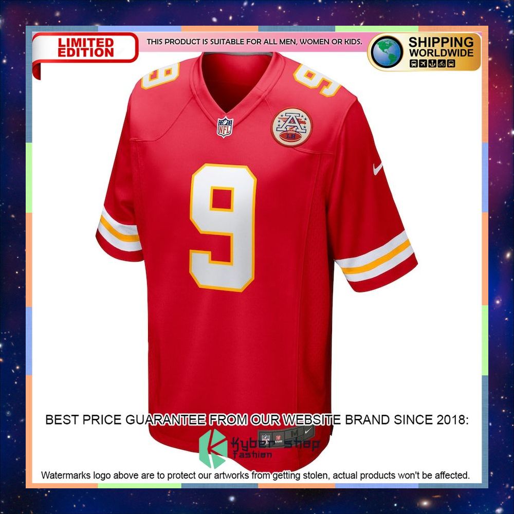 JuJu Smith-Schuster Kansas City Chiefs Player Red Football Jersey 5 JuJu Smith-Schuster Kansas City Chiefs Player Red Football Jersey word1