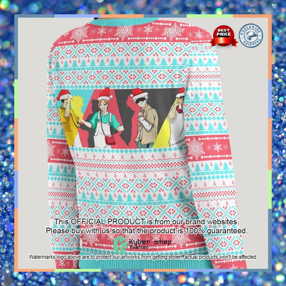 Jujutsu Kaisen Paradise Christmas Sweater 6 Jujutsu Kaisen Paradise Christmas Sweater word3