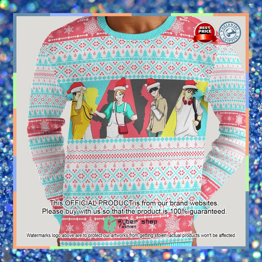 Jujutsu Kaisen Paradise Christmas Sweater 8 Jujutsu Kaisen Paradise Christmas Sweater word3